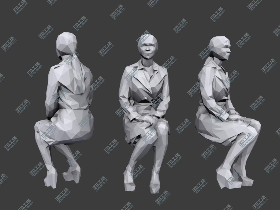 images/goods_img/2021040164/Lowpoly People Sitting Pack Vol. 2/4.jpg